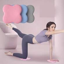 2pcs Thick Yoga Knee Pads, Yoga Pilates Exercise Mat, For Knee/Elbow/Wrist Support, Strength Training, Plank - A - View 1