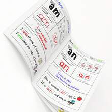 Buku Aktivitas Membaca Kata-Kata Dasar dan Kalimat untuk Anak-Anak, Buku Kerja Kosakata Prasekolah, Menjiplak Kata, Mengeja, Membangun Kalimat, Pemahaman Membaca, Latihan Menulis, Pembelajaran Bahasa Inggris Awal untuk Homeschooling, Taman Kanak-kanak, dan Kelas. - Buku anak-anak - View 8