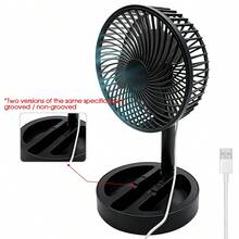 1pc Mini Fan, Summer Unisex, Cooling, Suitable For Travel, Daily Life, Commuting, Party, Holiday. Perfect Birthday Gift For Family, Parents, Friends, Partner, Holiday Essential, Camping - Multicolor - View 4