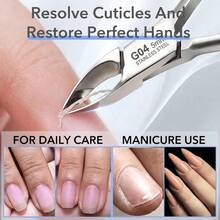 1pc Salon-Grade Professional Manicurist Ultra-Sharp Cuticle Trimmer, Trims Dead Skin, Calluses And Hangnails, Suitable For Nail Art Tools, Great Gift For Family, Friends And Loved Ones For Back To School, Halloween And Christmas - Multicolor - View 3