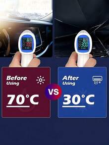 Pelindung Matahari Mobil dengan Tas Penyimpanan, Pelindung Matahari Mobil yang Dapat Ditarik, Perlindungan UV, Pelindung Matahari Kaca Depan yang Dapat Dilipat, Cocok untuk Sebagian Besar Kendaraan, Efektif Mengurangi Suhu Mobil, Aksesoris Penting Mobil - beraneka warna - View 4