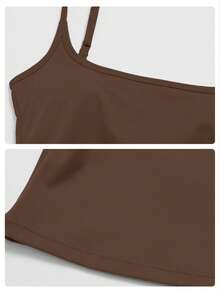 MFVIM Women's Premium Sports Shock-Absorbing Bra & High-Waist Yoga Set, Quick-Dry, Versatile, Soft, Lightweight, Skin-Friendly - Brown - View 11