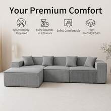 Sofas & Couches - Grey - View 4