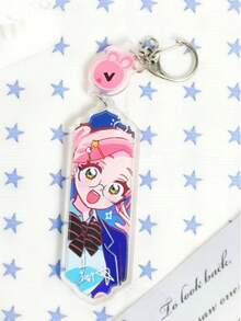 Alien Stage 動漫 Till Ivan Sua Mizi Luka Cosplay 6cm 壓克力鑰匙圈吊飾 背包掛飾 生日禮物 粉絲禮物 - 查看 11