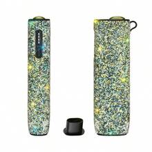 BLBLBL 1SET Multi-Color Luxury Elegant 360° Full Rhinestone Electronic Cigarette Protective Case With Hanging Hole For Keys + 1pc Replacement Tool, FOR IQOS ILUMA I ONE, Excellent Sparkling Effect For Light Scenes, Suitable For Daily And Holiday Use - ILUMA I ONE - View 13