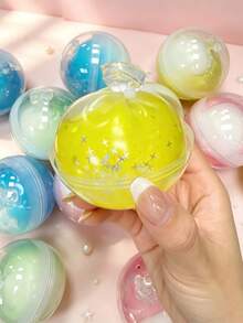 1 pièce Nouvelle balle artisanale brillante dégradée croustillante, jouet anti-stress à presser - Multicolore - Voir 5