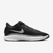 Nike GT Hustle Academy Comfortable Minimalist Low-Top Basketball Shoes Unisex Black & White - Black - View 6