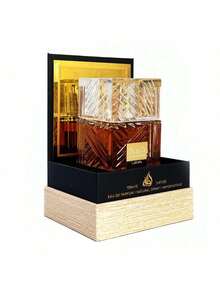 Khamrah Original By Lattafa Unisex EDP 100ml/3.4oz Spray - Long-Lasting Warm Spicy Sweet Gourmand Fragrance With Dates, Cinnamon & Vanilla | Authentic Middle Eastern Luxury Perfume Cologne | Ultimate Anniversary Holiday Gift For Women Men - KHAMRAH ORIGINAL - 查看 2