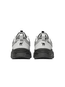 CAMEL CROWN Sepatu Kasual Olahraga Pria, Sepatu Lari Ringan dengan Bantalan, Jaring Bernapas untuk Aktivitas Luar Ruangan, Lompat Tali, dan Pelajar - Abu-abu perak/hitam - View 2