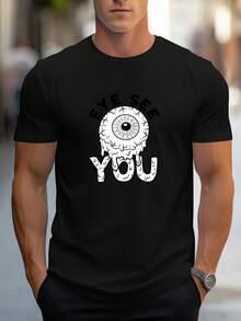 Men T-Shirts - 黑色 - 查看 6