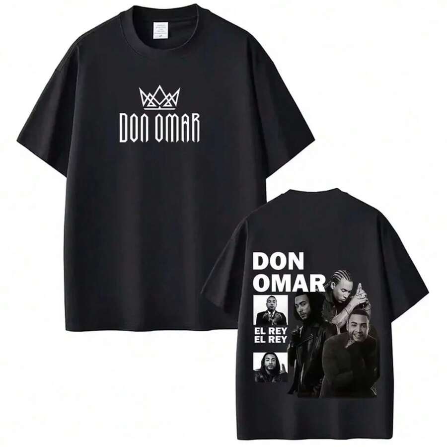 Men T-Shirts - 黑色 - 查看 1