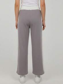 Adidas Originals 女款 RETRO PANT W 針織長褲 KY3345 - 灰色 - 查看 2