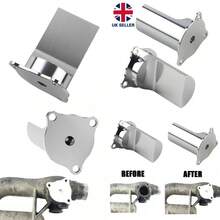 Fit Vauxhall Vivaro 1.9-DTI DI EGR Valve Intake Manifold Blank Plate Replacement - A - View 6