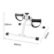 Mini Bicicleta Pedal Ergométrico para Fisioterapia e Exercícios em Casa - Mini Bicicleta Ergometrica Mecanica - Visão 4