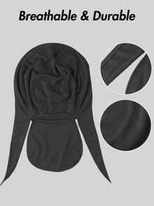 Musion Breathable Mesh Tie Back Durag, Lightweight Sun Protection Motorcycle Helmet Liner Do Rag, Sweat Wicking Wind Resistant Head Wrap For Motorbike Riding, Cycling & Motorsports - Multicolor - View 11