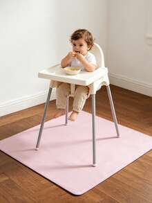 1pc Washable Portable Picnic Mat & Tablecloth, Baby Stain-Resistant Mat, Suitable For High Chair Under/Art/Crafts - Multicolor - View 10