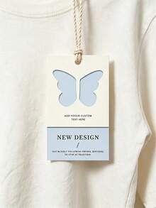 Custom Clothing Tags, Personalized Premium Price Tags, Modern Brand Identity, Hang Tags - Multicolor - View 2