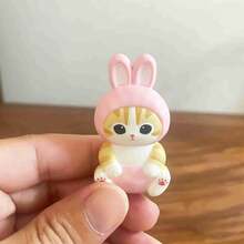 mofusand 1pc Macarone Color Matching Small Animal Blind Box, A Variety Of Random Image Styles, Fresh And Soft Appearance, As A Surprise Gift For Fellow Friends, Suitable For Personal Use And Collection. (Stochastic Style) - Multicolor - View 8
