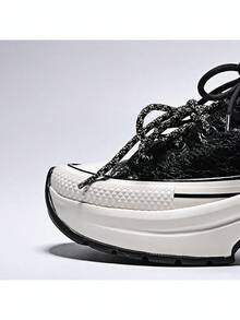 Converse 中性款 Chuck Taylor SEASONAL 帆布低筒運動鞋 A24315C - 黑與白 - 查看 3