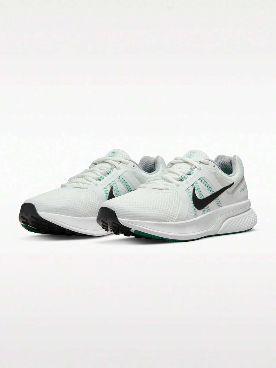 Sepatu Sneakers Pria 2026 Baru RUN SWIFT 2 Bantalan Ringan Bernapas Sepatu Lari Jalan Raya CU3517-100 - Putih - View 1