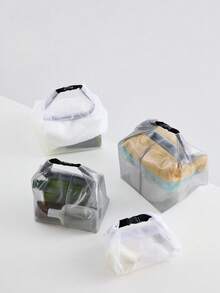 Waterproof Wet-Dry Swim Bag - Light Grey - View 5