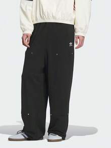 Adidas Originals 男士 IH DK 針織長款運動長褲 KC2621 - 黑色 - 查看 1