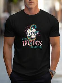 Camisetas de hombre - Negro - Ver 6