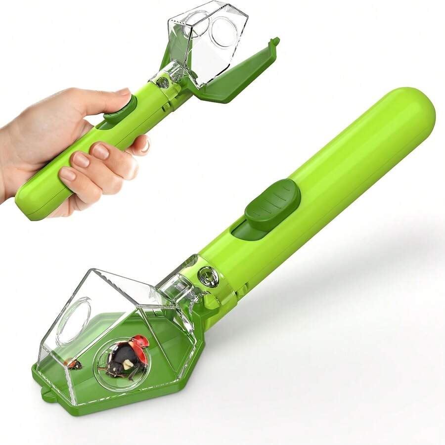 6x Magnification Manual Insect Catcher, Silent Insect Observation Tool, Capture And Release, Nature Observation Toy For Adults - C - View 1