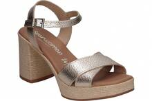 Women Heeled Sandals - 金色 - 查看 2