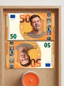 1/50/100/200/300/400 Sheets, Customized 100 Euro Banknotes, For Back To School Promotion, Back To School Promotion Funds, Fake Money/Your Face Banknotes, Campus Queen, Vote For Me, Toy Money, Personalized Euro, Bachelor Party - Multicolor 2 - View 9