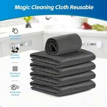 5pcs/10pcs Magic Cleaning Cloth, Thickened Scouring Pad, Magic Cleaning Rag, Home Magic Cleaning Cloth, Reusable Microfiber Cleaning Rag - A - View 7