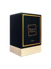 Khamrah Original By Lattafa Unisex EDP 100ml/3.4oz Spray - Long-Lasting Warm Spicy Sweet Gourmand Fragrance With Dates, Cinnamon & Vanilla | Authentic Middle Eastern Luxury Perfume Cologne | Ultimate Anniversary Holiday Gift For Women Men - KHAMRAH ORIGINAL - 查看 3