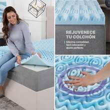 Mattress Toppers - Blue - View 6