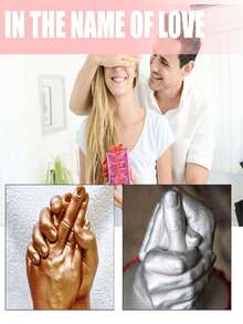 200g/800g 3D Hand Casting Powder, Suitable For Couples And Families, DIY Plaster Mold Kit, Used For Making Souvenirs, Hand Casts, Valentine's Day Gifts, Mother's Day Gifts, Personalized Gifts, Home Decor - Powder - View 4