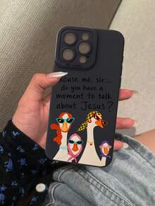 Cooles Bandana-Enten-Christliches-Lustiges-Zitat-Muster Flüssigsilikon Handyhülle Vollschutz Stoßfest Sturzfest TPU Weichgummi Hülle Kompatibel mit iPhone 11/17/17pro/13/14/15/15pro/15 Plus/15 Promax/16/16pro/16plus/16promaxr/17Air/12pro/13pro/14pro/17Promax/12promax/13promax/14promax/14plus &Kompatibel mit Samsung Galaxy/A54 A14 A15 S23 S24 S24ultra S25 A07 A17 S26 A57 - Verschiedenfarbig - Übersicht 3
