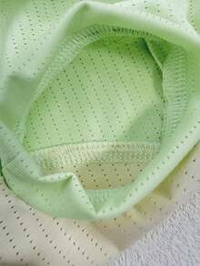 YOKLUN 夏季寵物冰絲背心，透氣網布拼接狗衣服，快乾輕量防紫外線，狗狗與貓咪通用，海灘散步中暑預防寵物背心 - 綠色 - 查看 9
