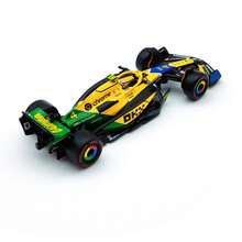 Burago 1/43 2024 F1 MCL38 #4 Lando Norris / #81 Oscar Piastri 摩納哥大獎賽合金模型車 (1/43 MCL38 #4) 含展示盒 - MCL38 #4 - 查看 6