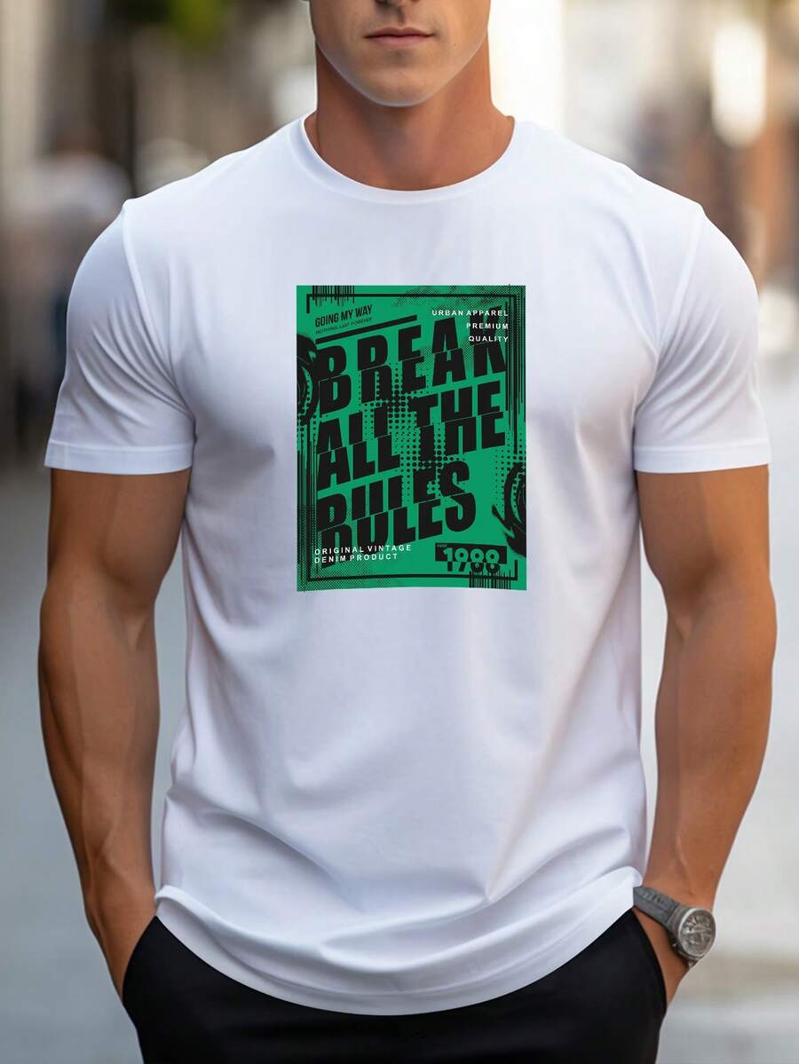 Men T-Shirts - White - View 1