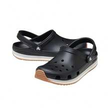Crocs Crocband Casual Series Versatile Comfortable Breathable Clogs Unisex Black - Black - View 3