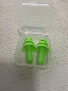 1/2/10/24入可重複使用螺旋矽膠睡眠耳塞附收納盒，柔軟降噪耳塞，適用睡眠與防鼾 - 查看 20
