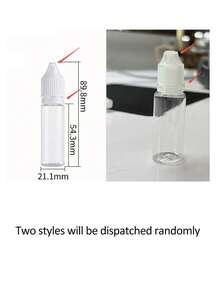 纖細滴管瓶 5ml/10ml/15ml/20ml/30ml/50ml 空可擠壓眼藥水瓶，空可擠壓眼藥水瓶，寵物可擠壓液體滴管瓶蓋，適合返校與旅行，便攜輕巧 - 旅行配件，便攜旅行瓶，尖頭凝膠瓶可擠壓滴管瓶透明塑料瓶，紋身用品，適用於液體墨水油畫藝術與手工藝透明，旅行配件，旅行必需品 - 彩色 - 查看 11