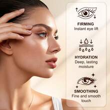 PDRN Pink Collagen Plumping Multi-Effect Essence Roller Eye Cream Stick, Reduces Fine Lines, Dark Circles, Eye Bags And Puffiness, Brightens Skin Tone And Moisturizes - Suitable For All Skin Types - Collagen - View 3