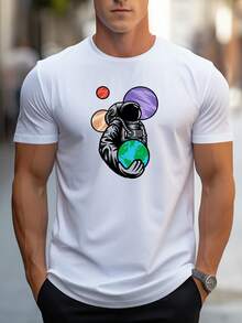 Men T-Shirts - 白色 - 查看 1
