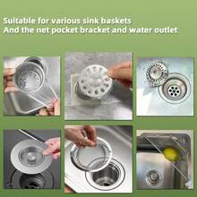 Disposable Kitchen Sink Strainer, Vegetable Washing Basin Drain Filter, Dishwashing Sink Food Waste Drain Mesh - Multiple Styles - View 3