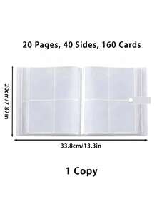 50pcs Frosted Transparent Jewelry Storage Booklet With 30pcs Anti-Oxidation Storage Bags, Suitable For Rings, Earrings And Necklace Clips, Women's Gift Categorizing And Organizing Container, Jewelry Accessories Earrings Transparent Storage Album And Bags, Beads And Jade String Anti-Oxidation Self-Sealing Bags, Makeup Room Decor,Travel Essential - Multicolor - View 13
