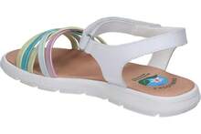 Pablosky Kids Flat Sandals - White - View 5