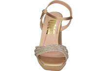 Women Heeled Sandals - 玫瑰金 - 查看 3