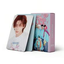 55pcs New Album HOME K-Pop Idol LOMO Collectible Photocard, Postcards, Office Supplies, Office Desk Accessories, Office Supplies For Women Desk, Photocard - Card - View 5