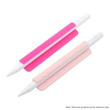 2 buah Tempat Penyimpanan Silikon untuk Pena, Klip Sarung Pena, Kompatibel dengan Apple Pencil, Sarung Pena Silikon dengan Perekat, Desain Saku untuk Penyimpanan Aman Stylus, Casing Pelindung Pena Portabel Tahan Guncangan dan Jatuh - MultiWarna - View 13