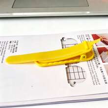 3-Color Clip-On Page Marker Bookmark, Easy Open & Close Without Jamming, Long-Lasting Reading Locator Tool For Middle & High School Textbooks And Extracurricular Reading - Multicolor - View 13